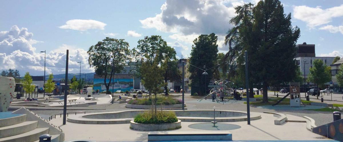 Jernbaneparken Sør, Gjøvik