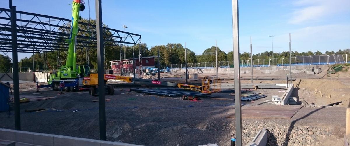 Byggeprosess Bugårdshallen
