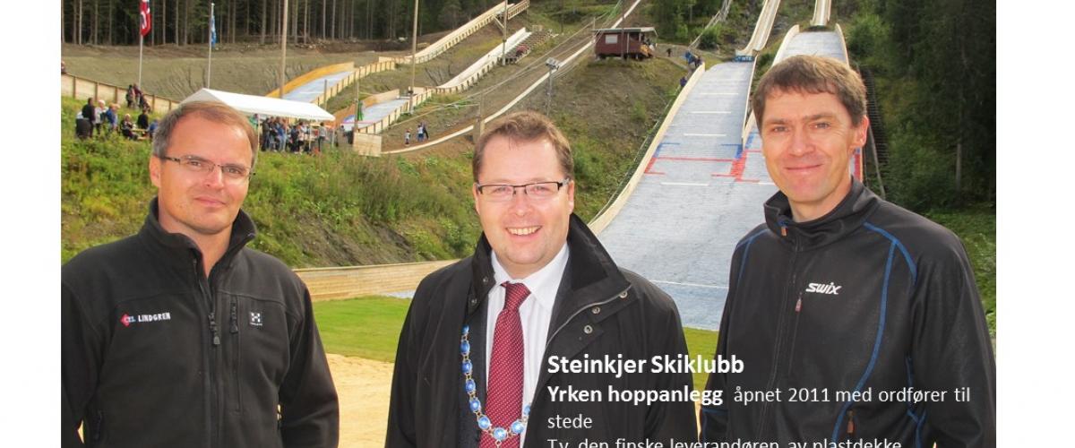 Åpning av Yrken hoppanlegg