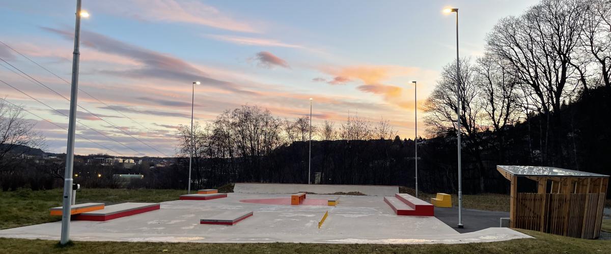 Bilde av regnbueparkens lavterskelanlegg