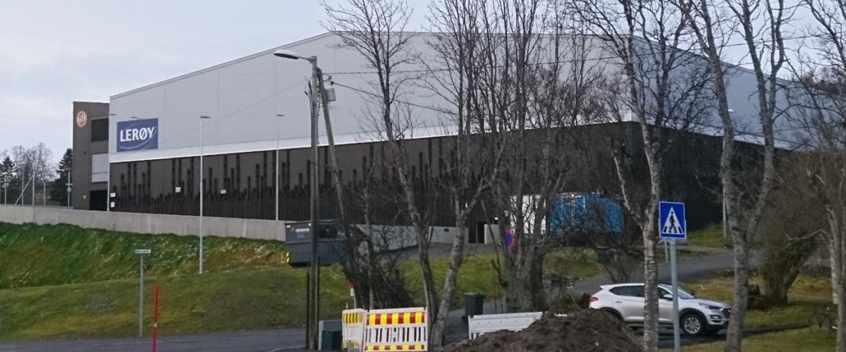 Fasade, Lerøyhallen.