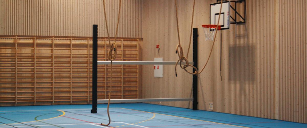 Bom i idrettshall Glommasvingen skole