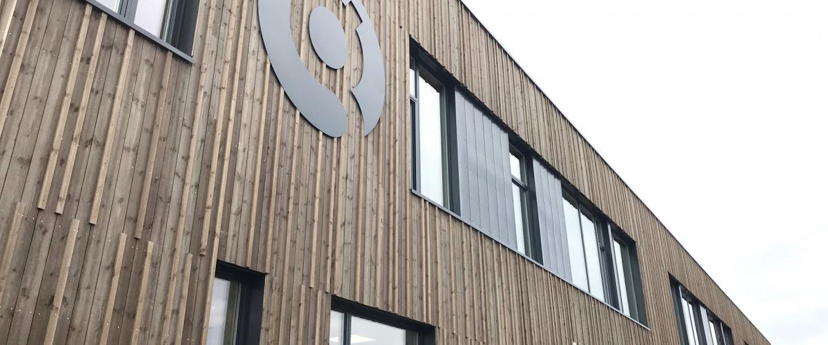 Fasade Glommasvingen skole