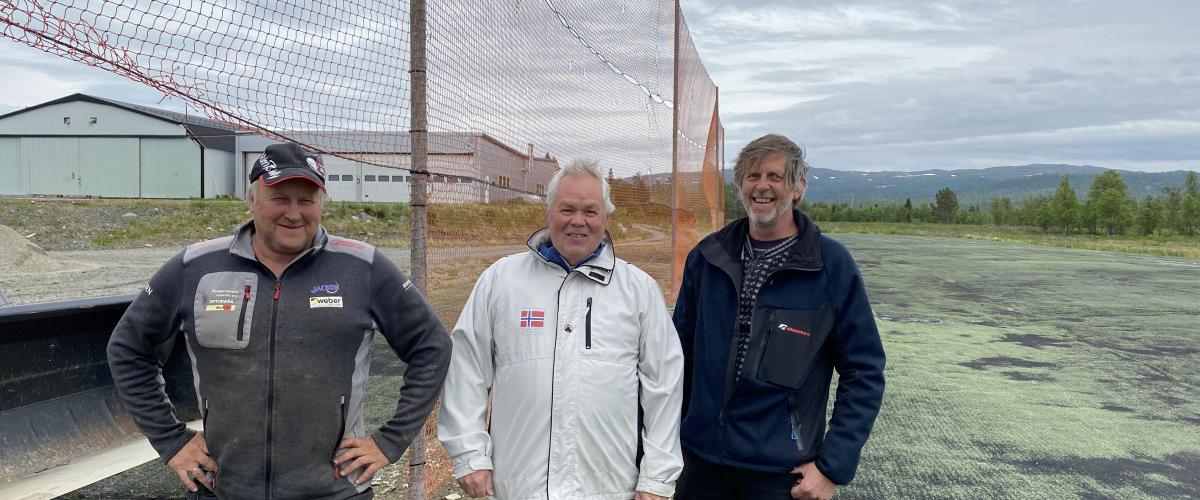 Oddgeir Leikvold, Odd Roger Fremstad og Kjell Åge Narum.