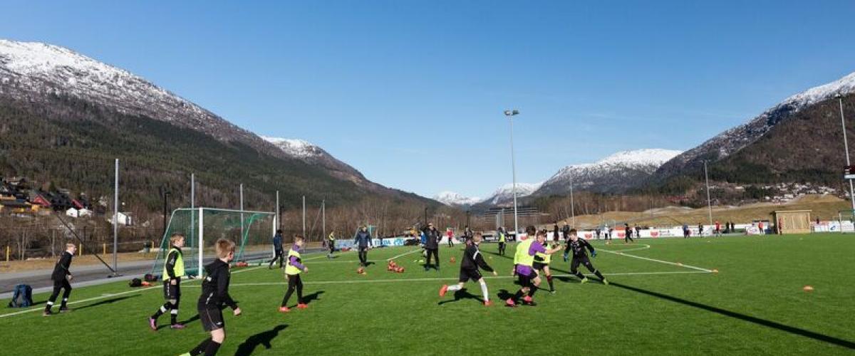 Fotball i Hafstadparken