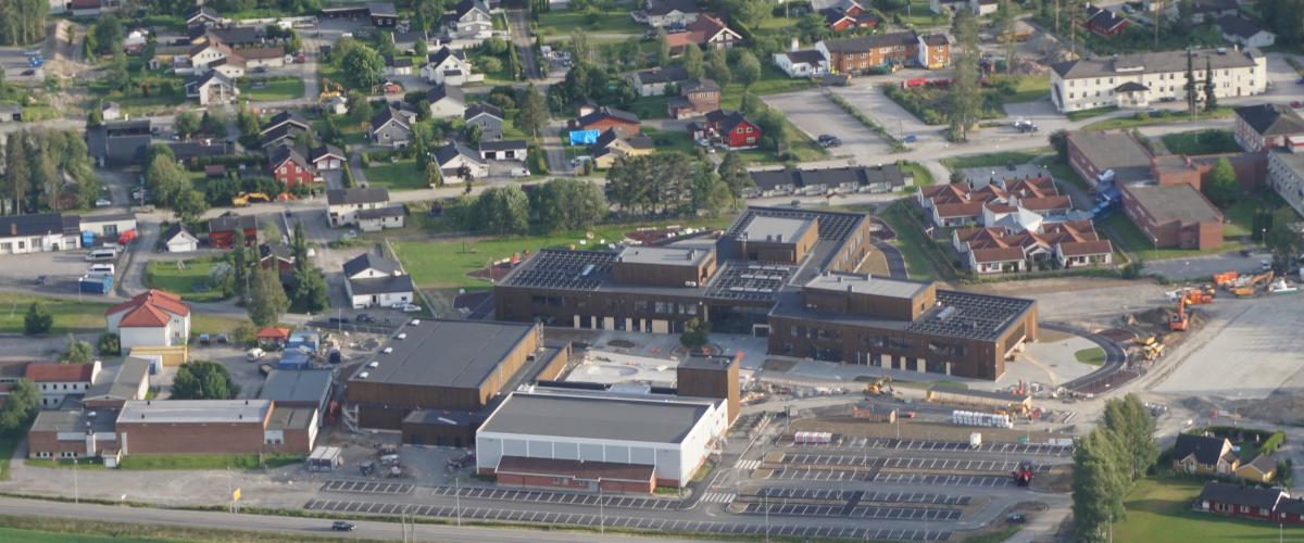 Dronefoto Glommasvingen skole
