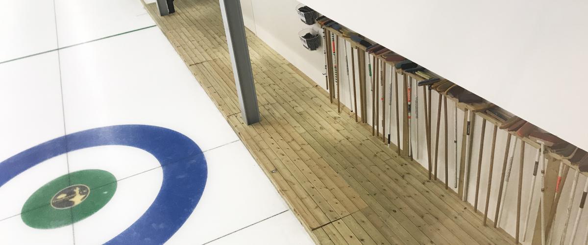 Leangen curlinghall isbaner og gåsone