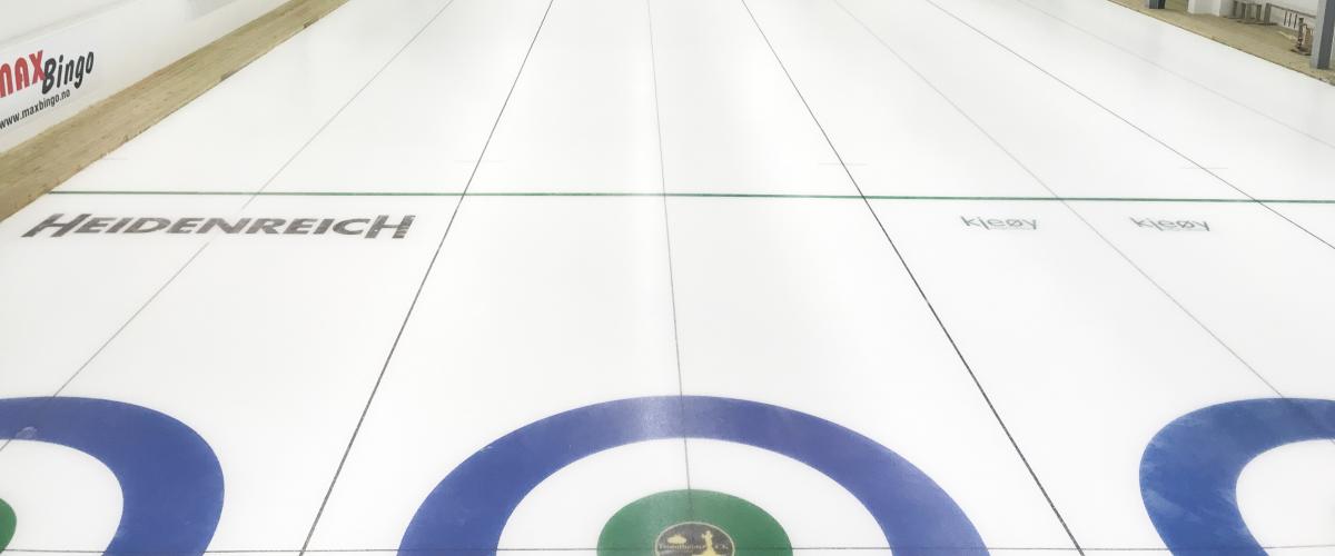 Leangen curlinghall isbaner