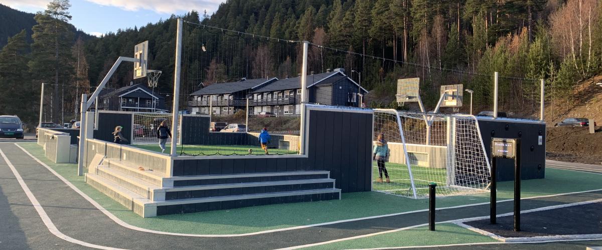 Løpebaner på Møteplassen 0-100 i Nord-Aurdal