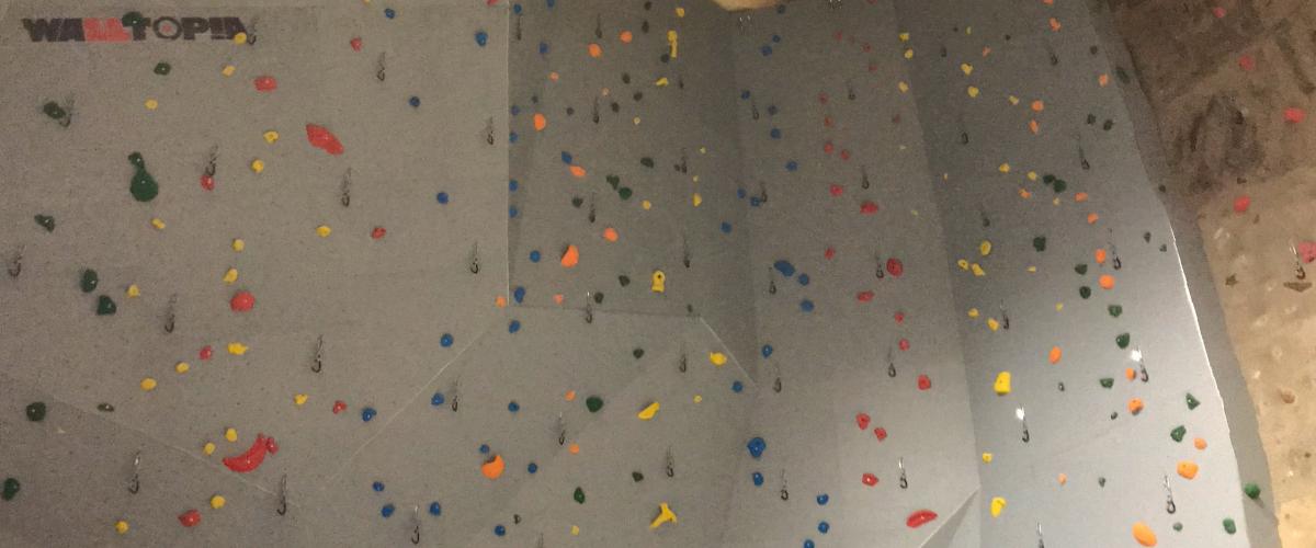 Glommasvingen skoleanlegg klatrevegg