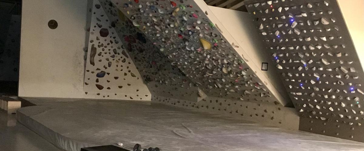 Vekter med buldrevegg