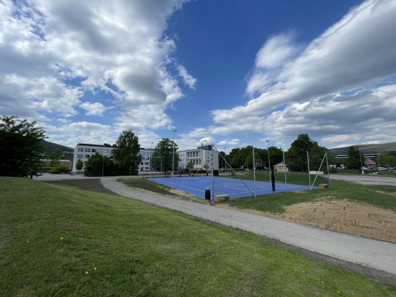 Streetbasketbanen i Drammen 