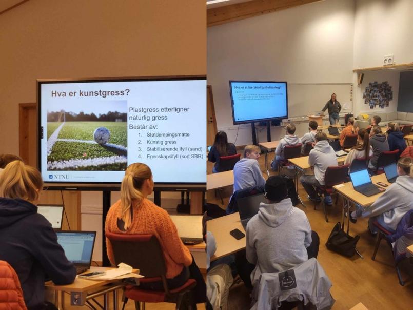 Elever ved Oppdal vgs