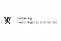 Kultur- og likestillingsdepartementet logo