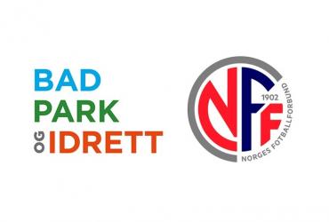 Logo for Bad, Park og Idrett, og Norges Fotballforbund